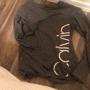 Calvin Stretch Long Sleeve Shirt!
